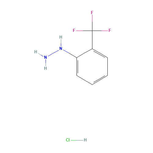 3107-34-4 2-(Trifluoromethyl)phenylhydrazine hydrochloride chemical structure