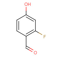 348-27-6 2-Fluoro-4-hydroxybenzaldehyde chemical structure
