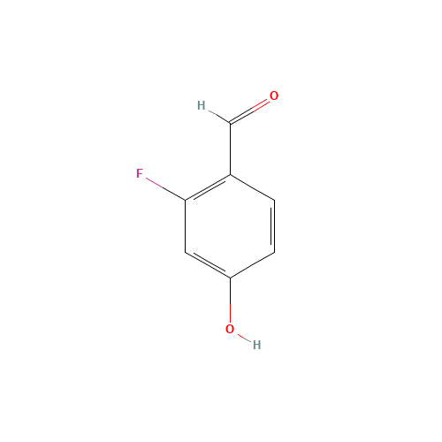 348-27-6 2-Fluoro-4-hydroxybenzaldehyde chemical structure
