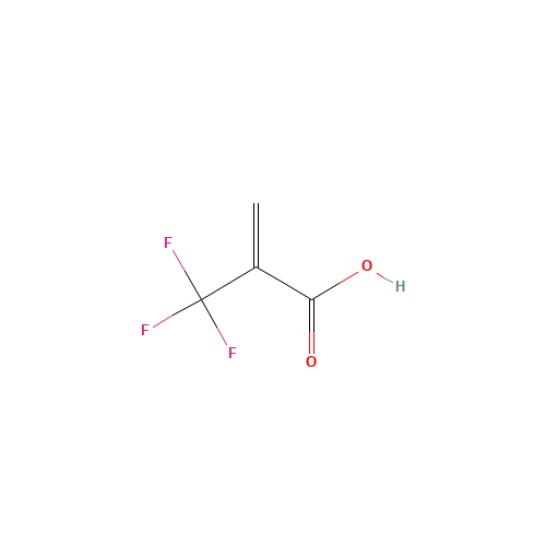 381-98-6 2-(Trifluoromethyl)acrylic acid chemical structure