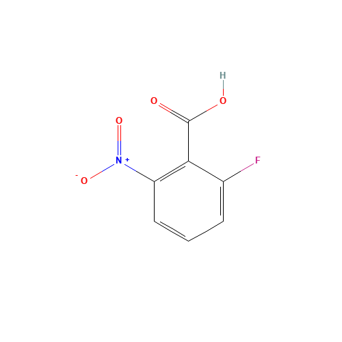 385-02-4 2-Fluoro-6-nitrobenzoic acid chemical structure