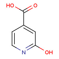 22282-72-0 2-Hydroxy-4-pyridinecarboxylic acid chemical structure
