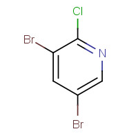 40360-47-2 2-Chloro-3,5-dibromopyridine chemical structure