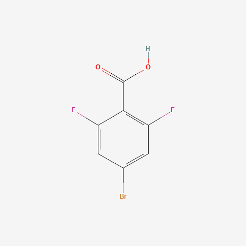 183065-68-1 4-Bromo-2,6-difluorobenzoic acid chemical structure