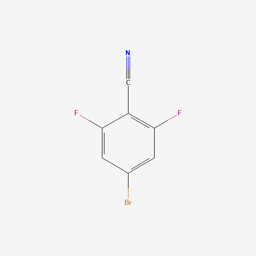123843-67-4 4-Bromo-2,6-difluorobenzonitrile chemical structure