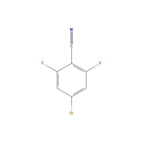 123843-67-4 4-Bromo-2,6-difluorobenzonitrile chemical structure