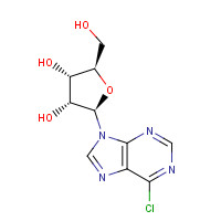 2004-06-0 6-Chloropurine riboside chemical structure