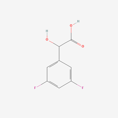 132741-31-2 3,5-Difluoromandelic acid chemical structure