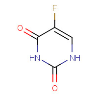 51-21-8 5-Fluorouracil chemical structure