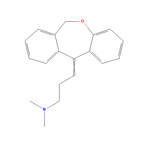 1668-19-5 Doxepin chemical structure