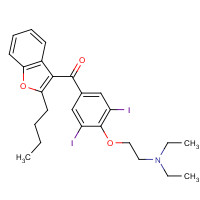 1951-25-3 Amiodarone chemical structure