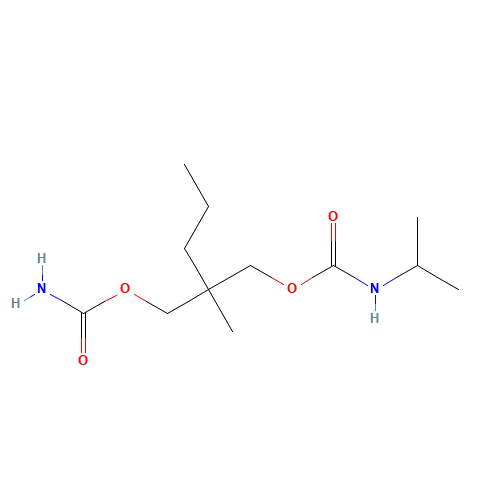 78-44-4 Carisoprodol chemical structure