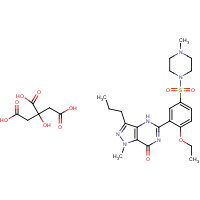 171599-83-0 Sildenafil citrate chemical structure