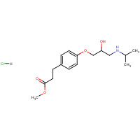 81161-17-3 Esmolol hydrochloride chemical structure