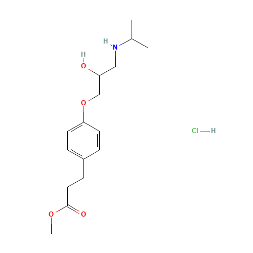 81161-17-3 Esmolol hydrochloride chemical structure