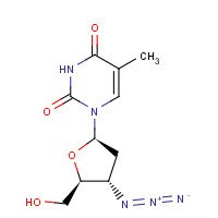 30516-87-1 Zidovudine chemical structure