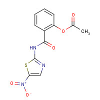 55981-09-4 Nitazoxanide chemical structure