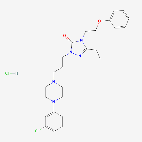 82752-99-6 Nefazodone hydrochloride chemical structure
