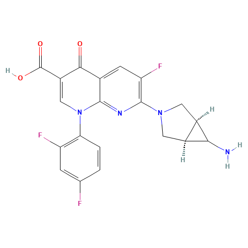 147059-72-1 Trovafloxacin chemical structure