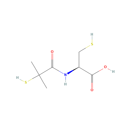 65002-17-7 Bucillamine chemical structure