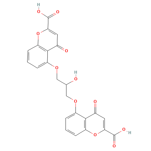 16110-51-3 Cromolyn chemical structure