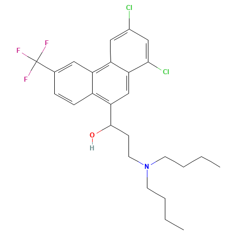 69756-53-2 Halofantrine chemical structure