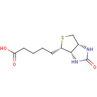 58-85-5 Vitamin B7 chemical structure