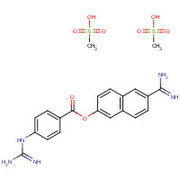 82956-11-4 Nafamostat mesylate chemical structure