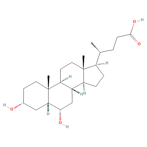 83-49-8 Hyodeoxycholic acid chemical structure