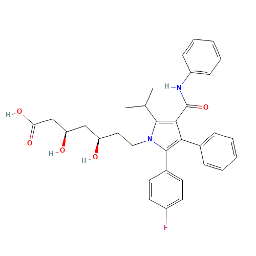 134523-00-5 Atorvastatin chemical structure