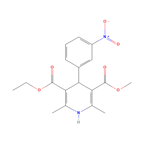 39562-70-4 Nitrendipine chemical structure
