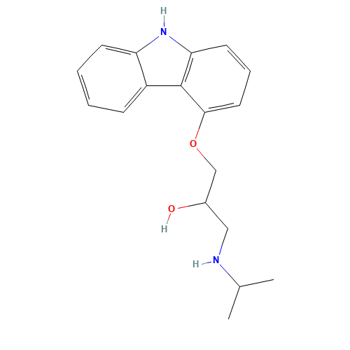57775-29-8 Carazolol chemical structure