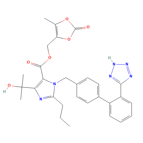 144689-63-4 Olmesartan medoxomil chemical structure