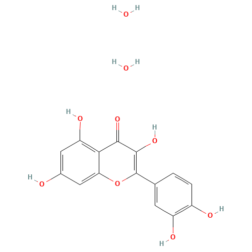 6151-25-3 Quercetin dihydrate chemical structure