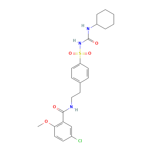 10238-21-8 Glibenclamide chemical structure