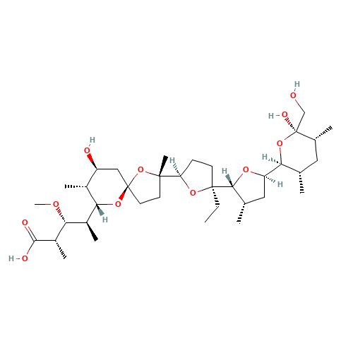 17090-79-8 Monensin chemical structure