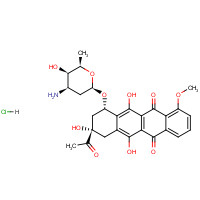 23541-50-6 Daunorubicin hydrochloride chemical structure