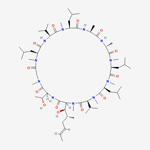 59787-61-0 Cyclosporin C chemical structure