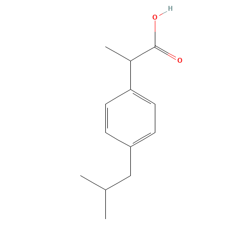15687-27-1 Ibuprofen chemical structure