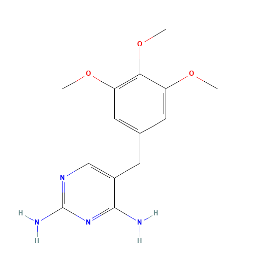 738-70-5 Trimethoprim chemical structure