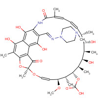 13292-46-1 Rifampicin chemical structure