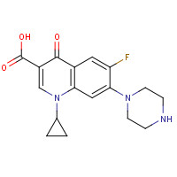 85721-33-1 Ciprofloxacin chemical structure