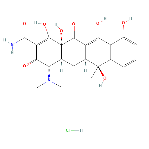 64-75-5 Achromycin hydrochloride chemical structure