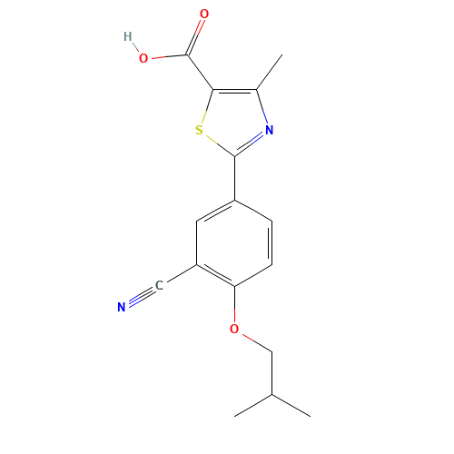 144060-53-7 Febuxostat chemical structure