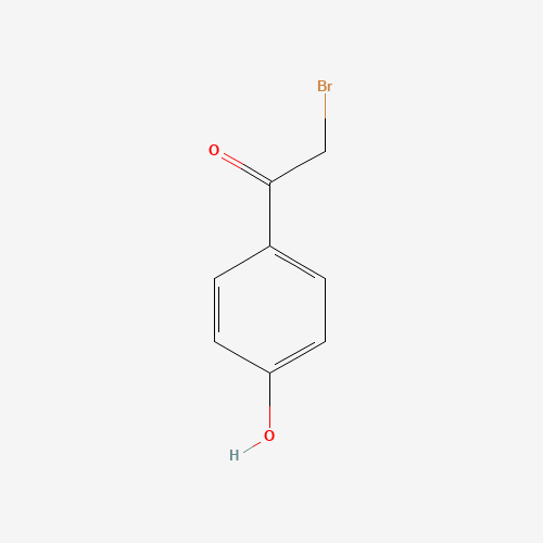 2491-38-5 2-Bromo-4-hydroxyacetophenone chemical structure