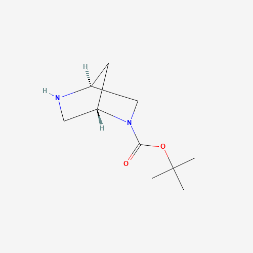 113451-59-5 (1s,4s)-tert-butyl 2,5-diaza-bicyclo[2.2.1]heptane-2-carboxylate chemical structure