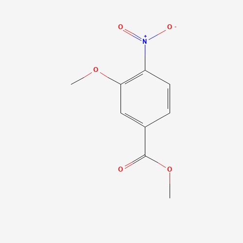 5081-37-8 3-Methoxy-4-nitrobenzoic acid methyl ester chemical structure