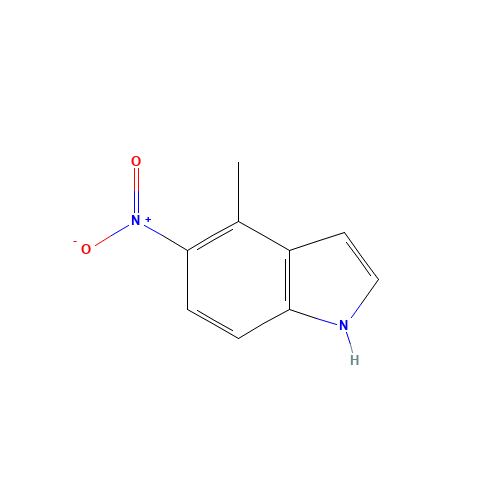 165250-69-1 4-methyl-5-nitro-1H-indole chemical structure