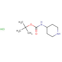 73874-95-0 4-Boc-aminopiperidine chemical structure