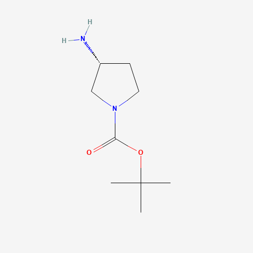 147081-49-0 (R)-1-Boc-3-aminopyrrolidine chemical structure